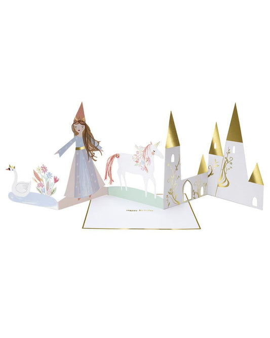 Cartão decorativo princesas mágicas