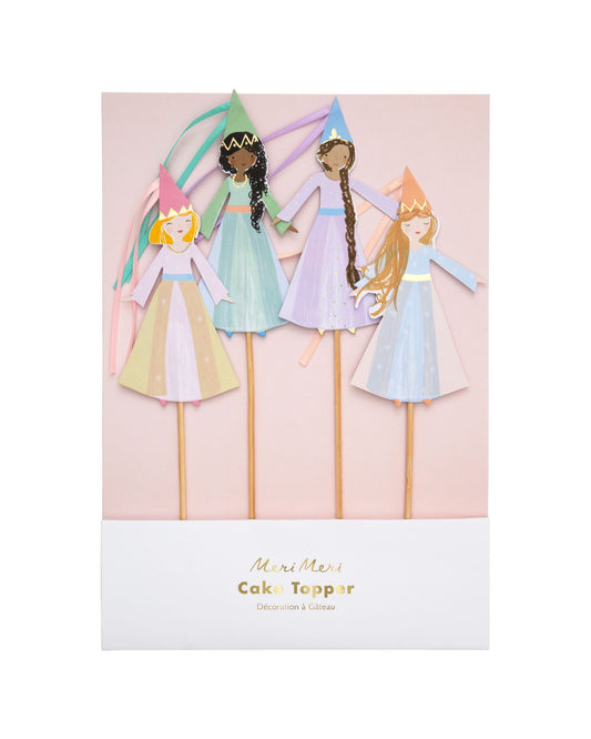 Topo de bolo princesas mágicas