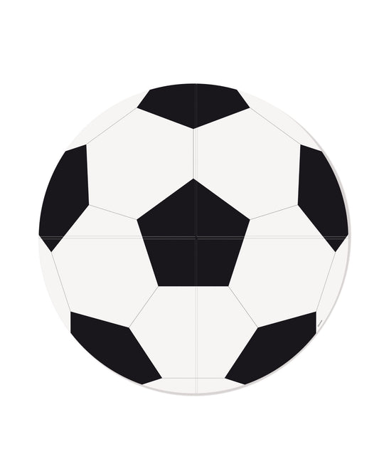 Painel decorativo bola de futebol