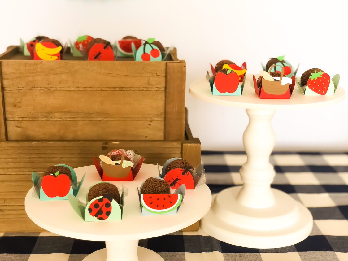 Forminhas de doces picnic (16 Un.)