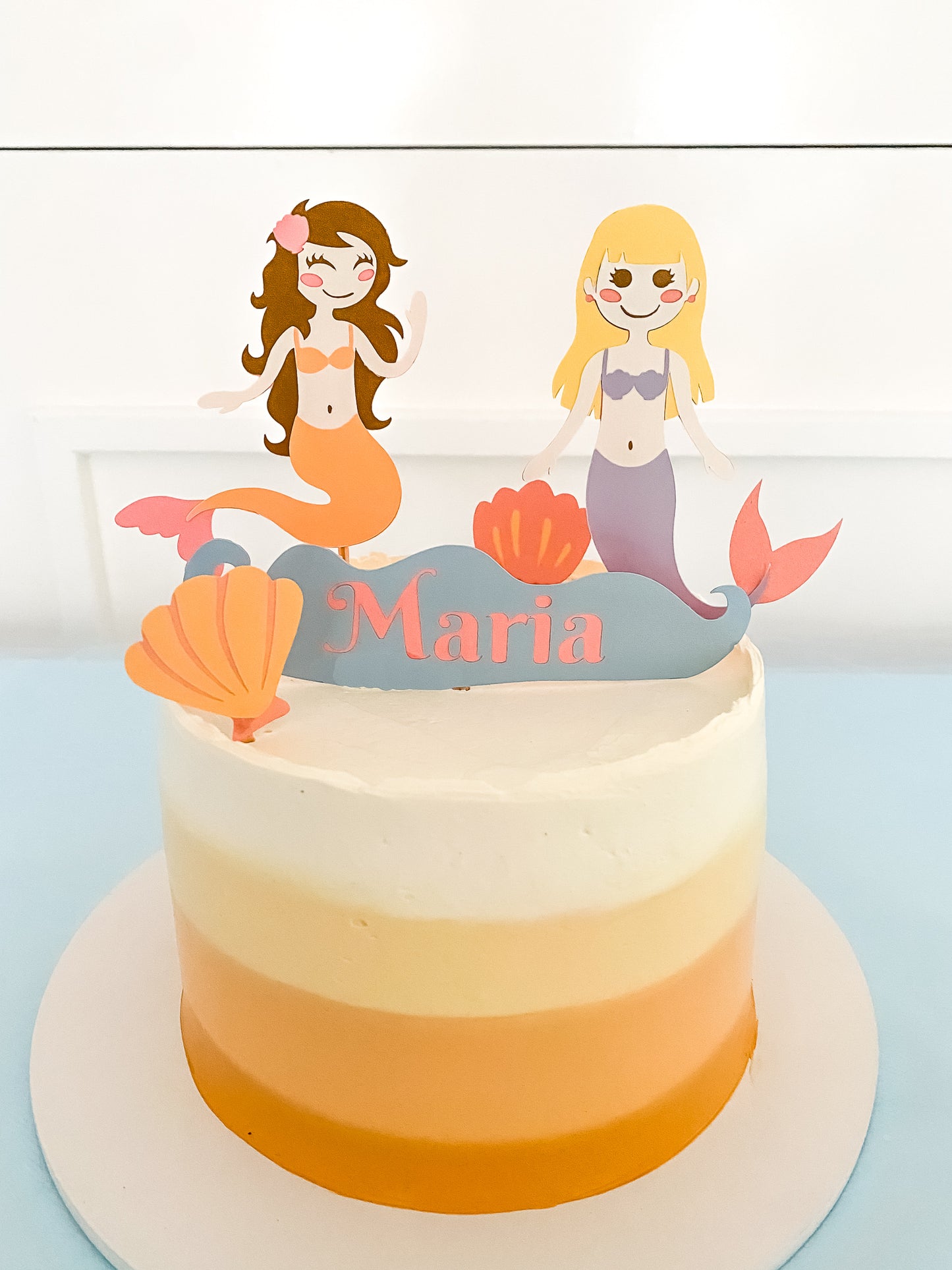 Kit Decoração Sereia - Tamanho P