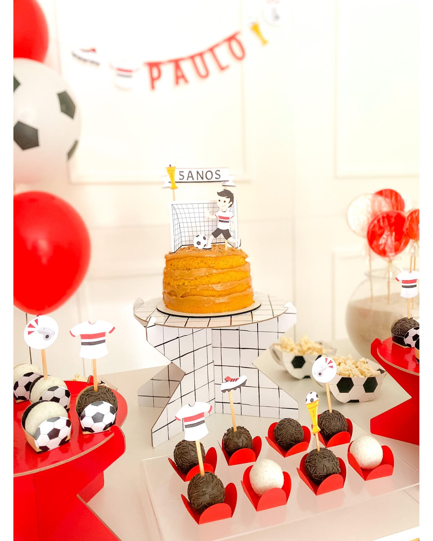 Kit Decoração Gol SPFC - Tamanho G