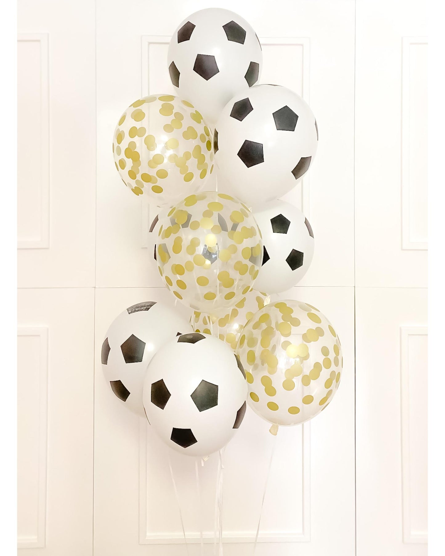 Kit Decoração Gol P&B - Tamanho G