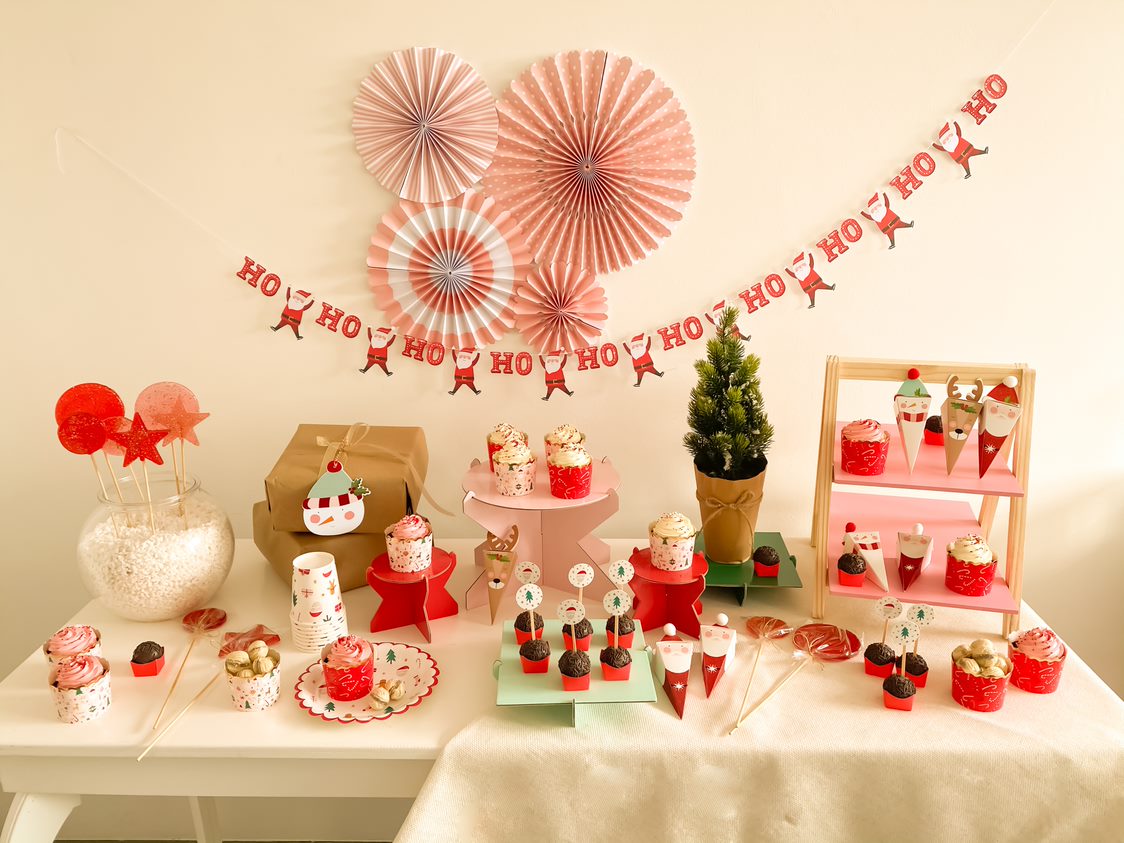 Topos de doces natal estampa (10 Un.)