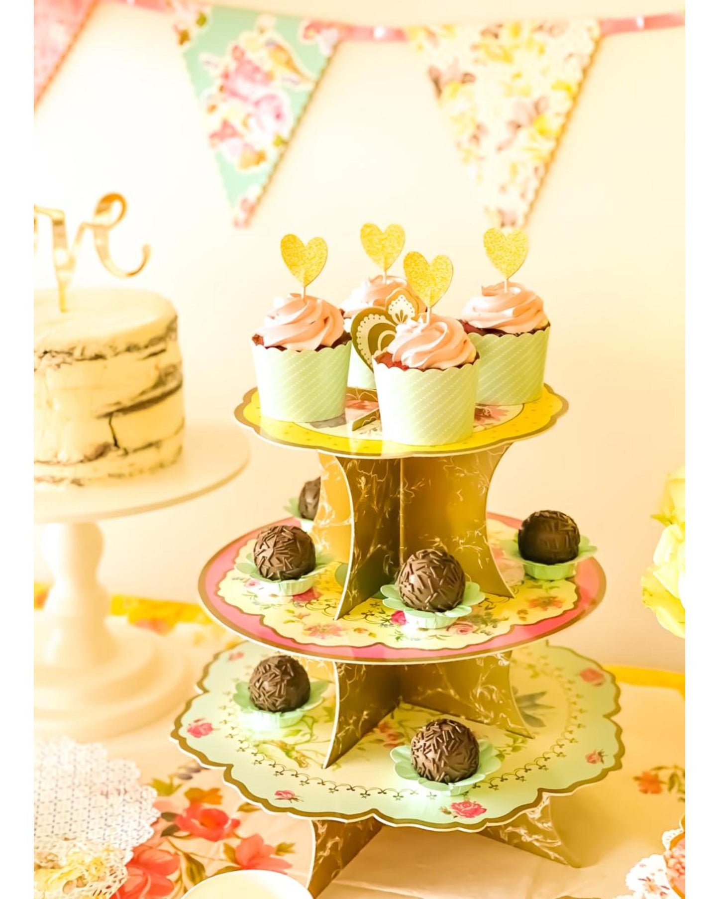 Kit Decoração Jardim Inglês