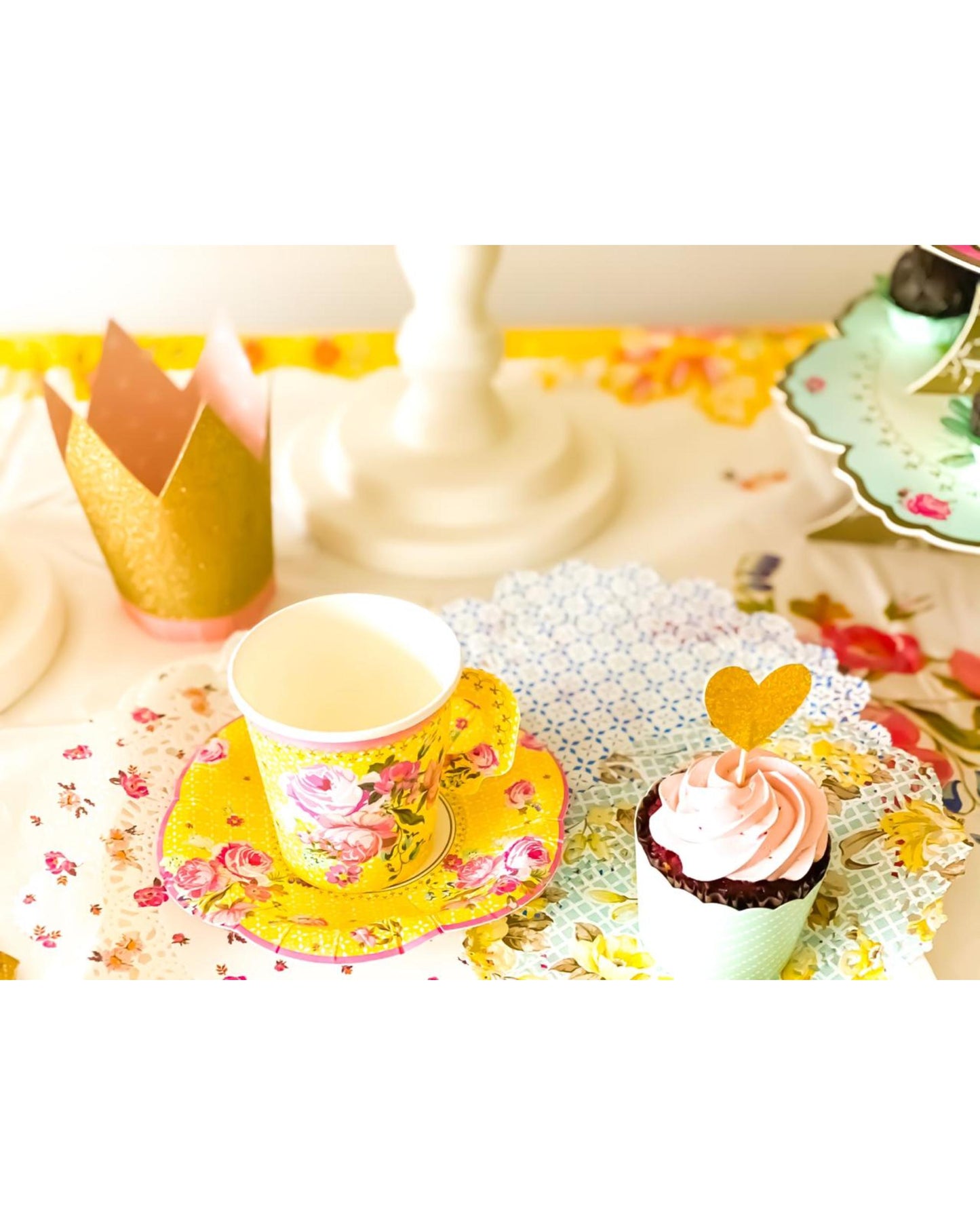 Kit Decoração Jardim Inglês