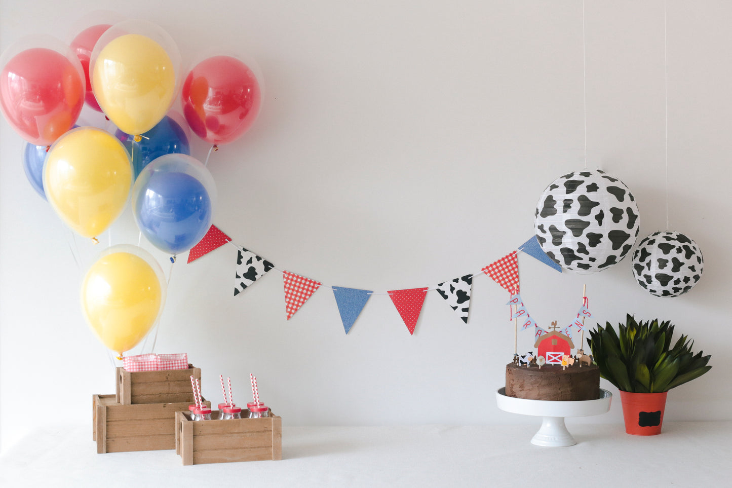Kit Decoração Fazendinha