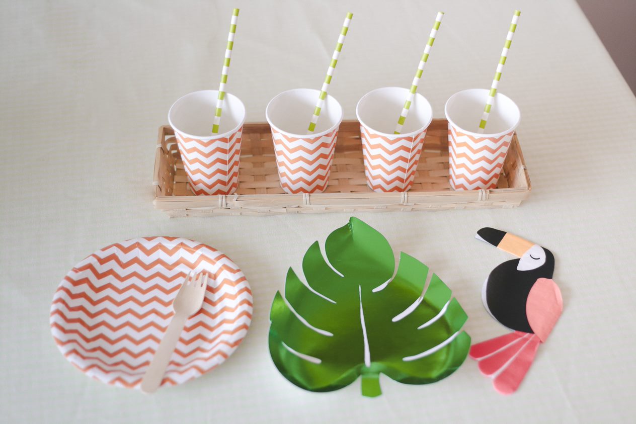 Pratos papel folha (8 Un.)