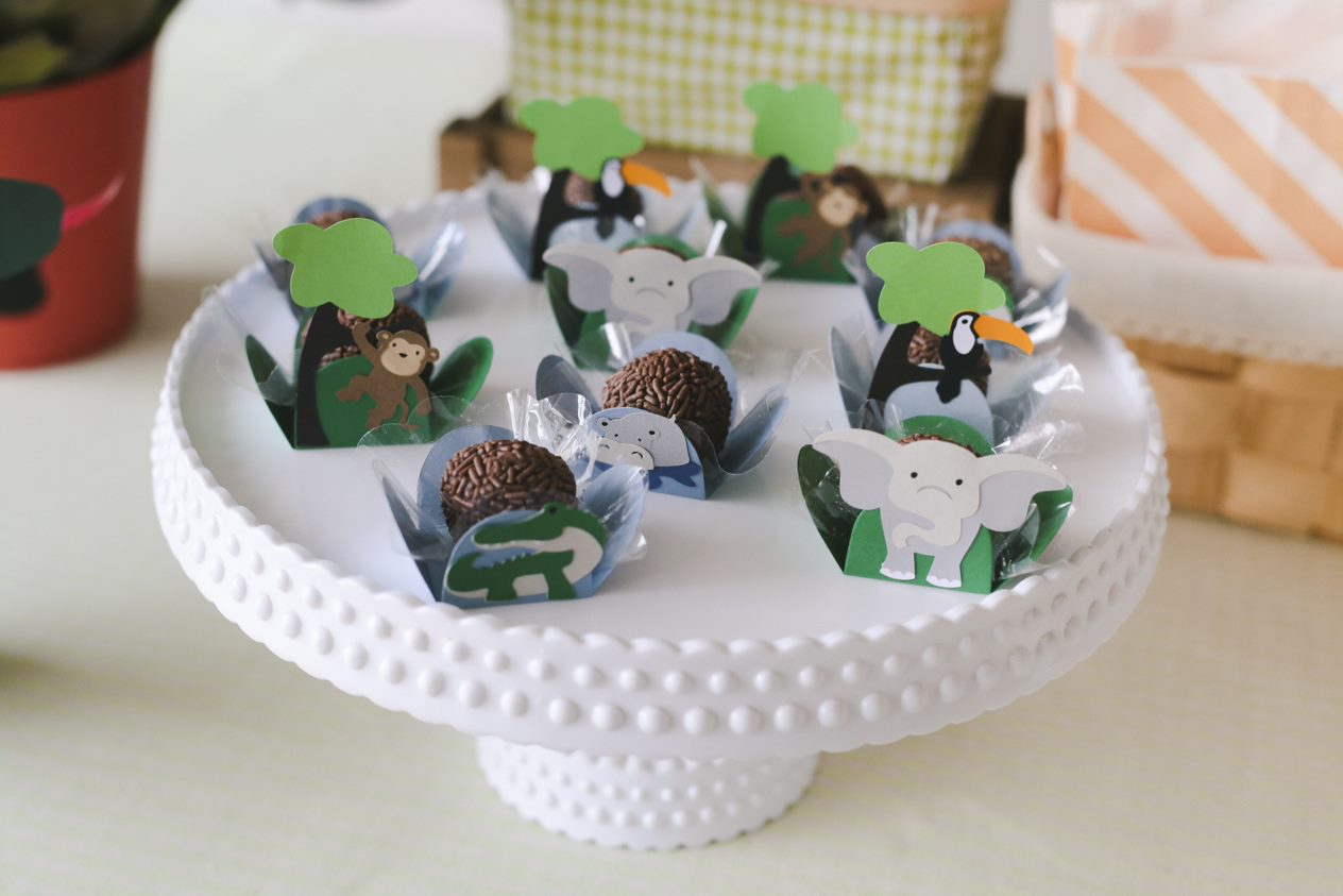 Forminhas de doces safari (10 Un.)