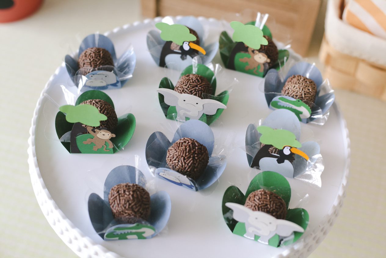 Forminhas de doces safari (10 Un.)